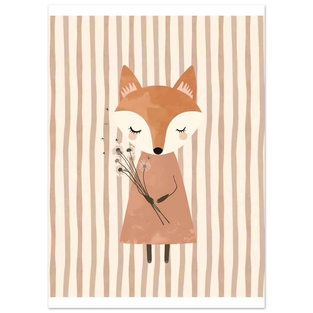 Premium Matte Paper Poster of Canvas wanddecoratie