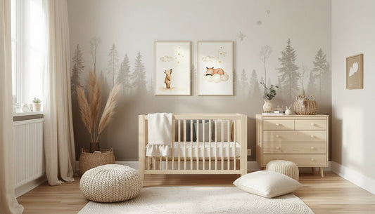 De mooiste bosdieren babykamer ideeën voor een warme en rustige sfeer - ByWolki