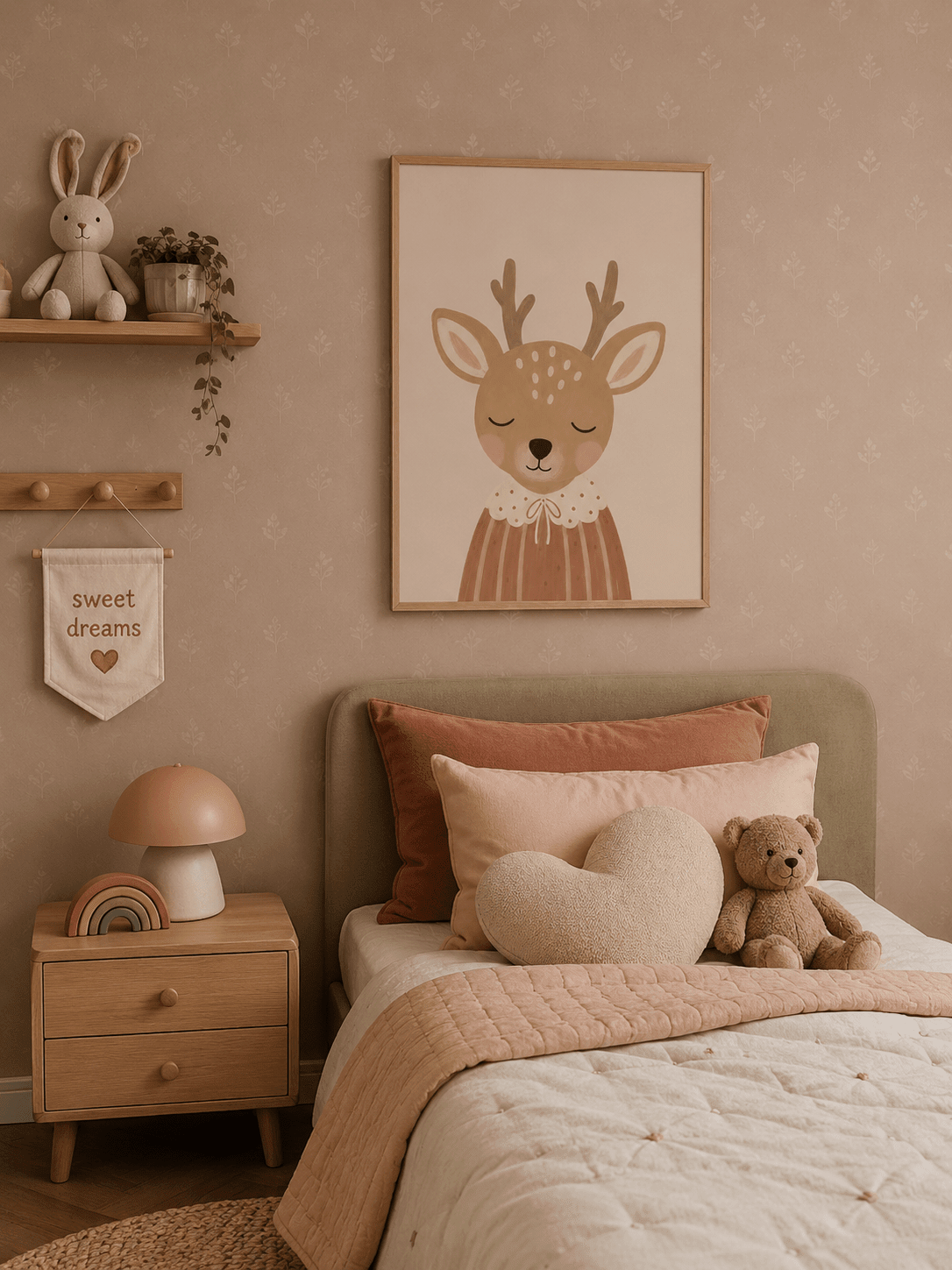 Hert poster kinderkamer