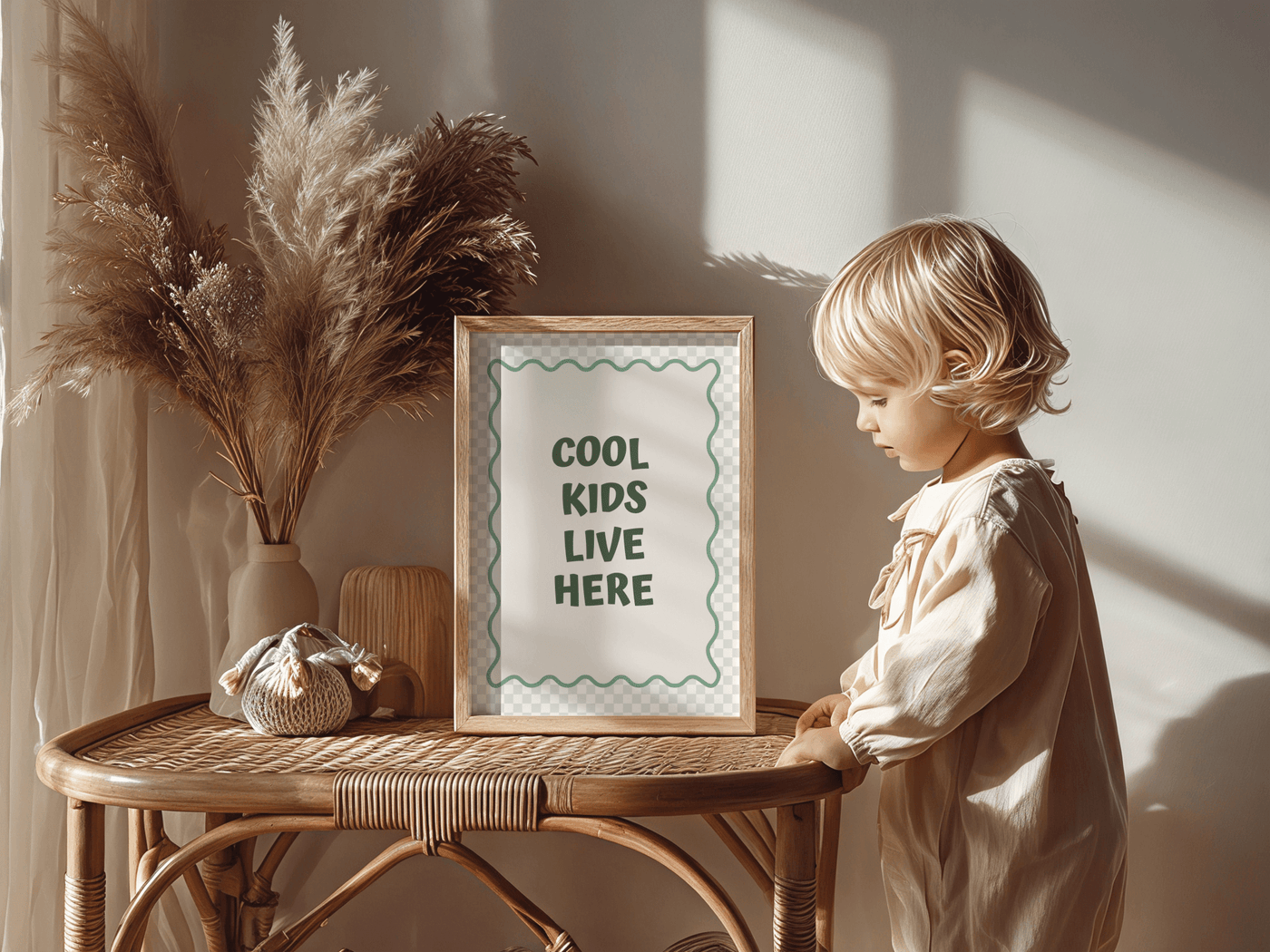 Cool Kids Quote - Kinderkamer Poster of Canvas wanddecoratie