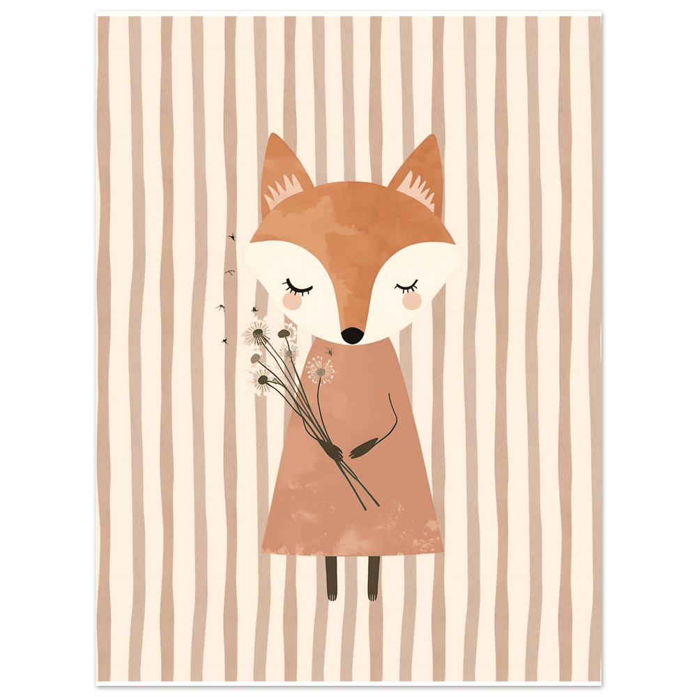 Premium Matte Paper Poster of Canvas wanddecoratie