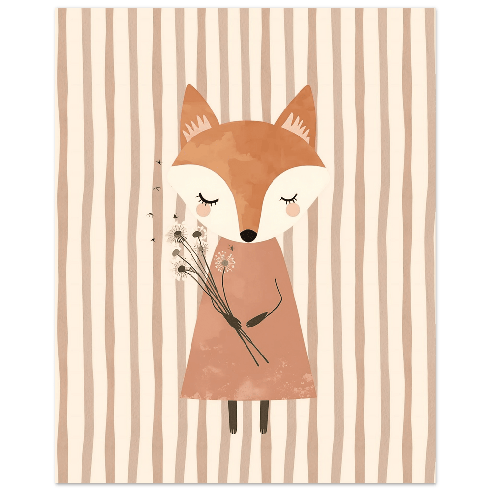 Premium Matte Paper Poster of Canvas wanddecoratie